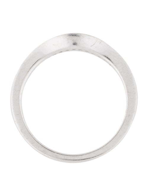 Simon G. Platinum Diamond Curved Ballad Band