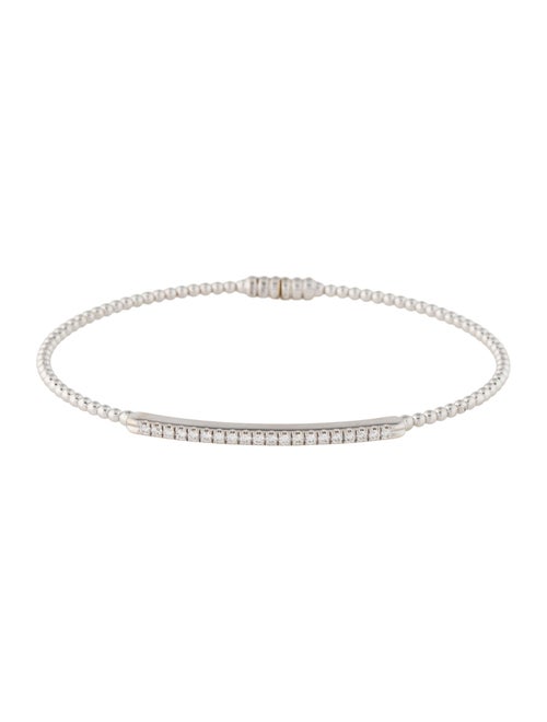Simon G. 18K Diamond Bangle Bracelet