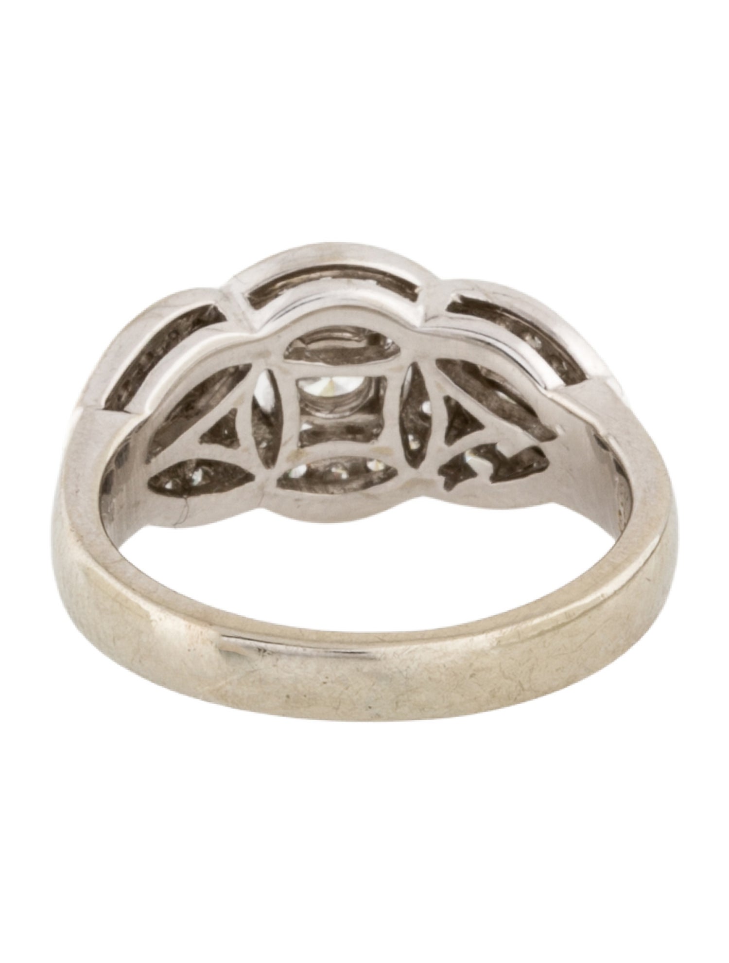 Simon G. 18K Diamond Trio Engagement Ring