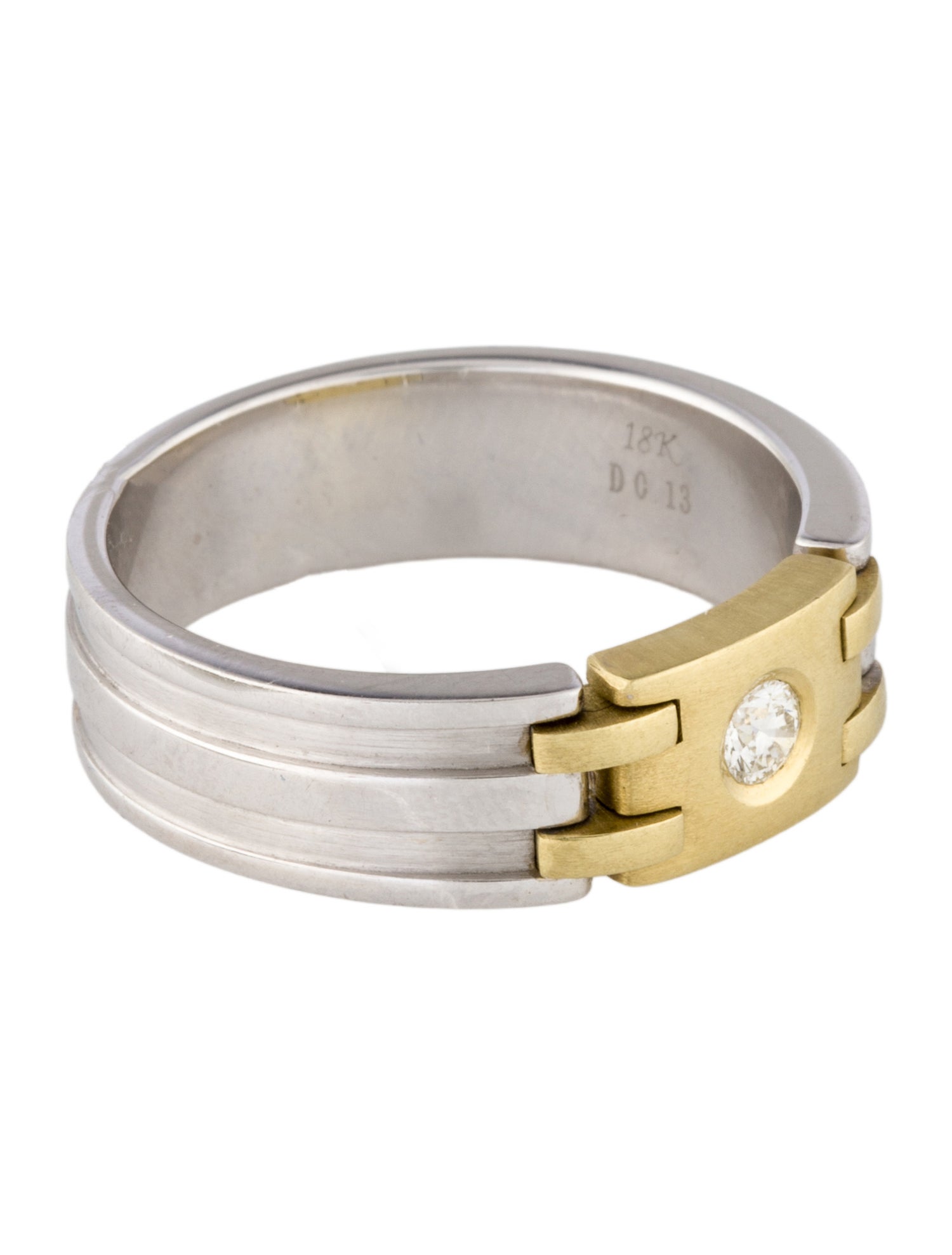 Simon G. 18K Diamond Band