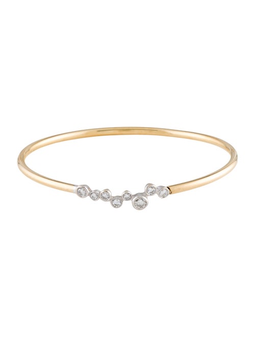 Simon G. 18K Diamond Bubble Bangle