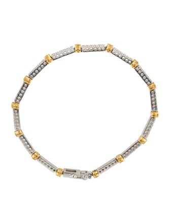 Simon G. 18K Diamond & Sapphire Tennis Bracelet