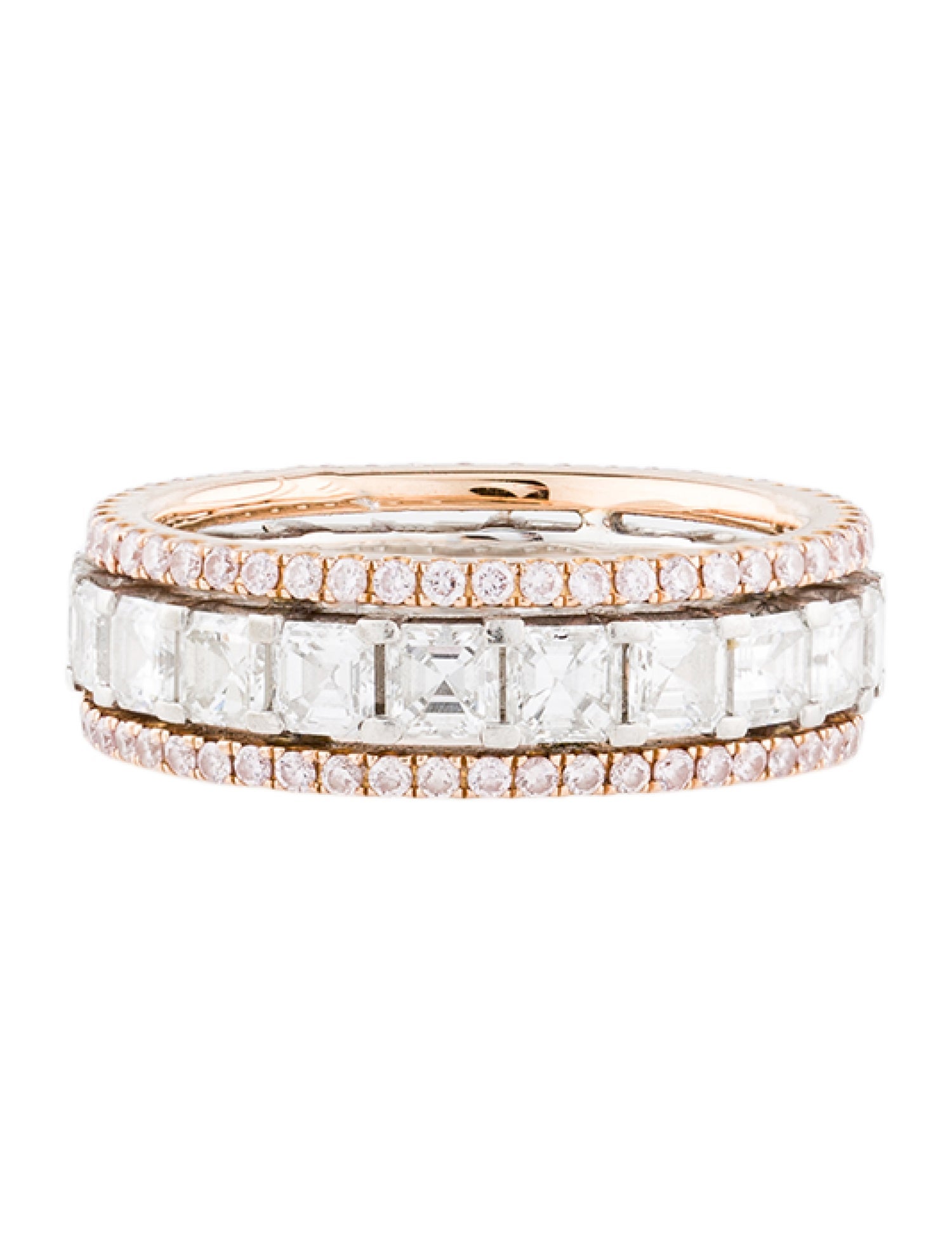 Simon G. Platinum 3.78ctw Diamond Eternity Band