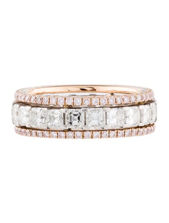 Simon G. Platinum 3.78ctw Diamond Eternity Band