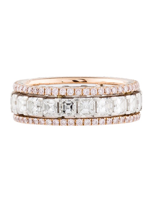 Simon G. Platinum 3.78ctw Diamond Eternity Band