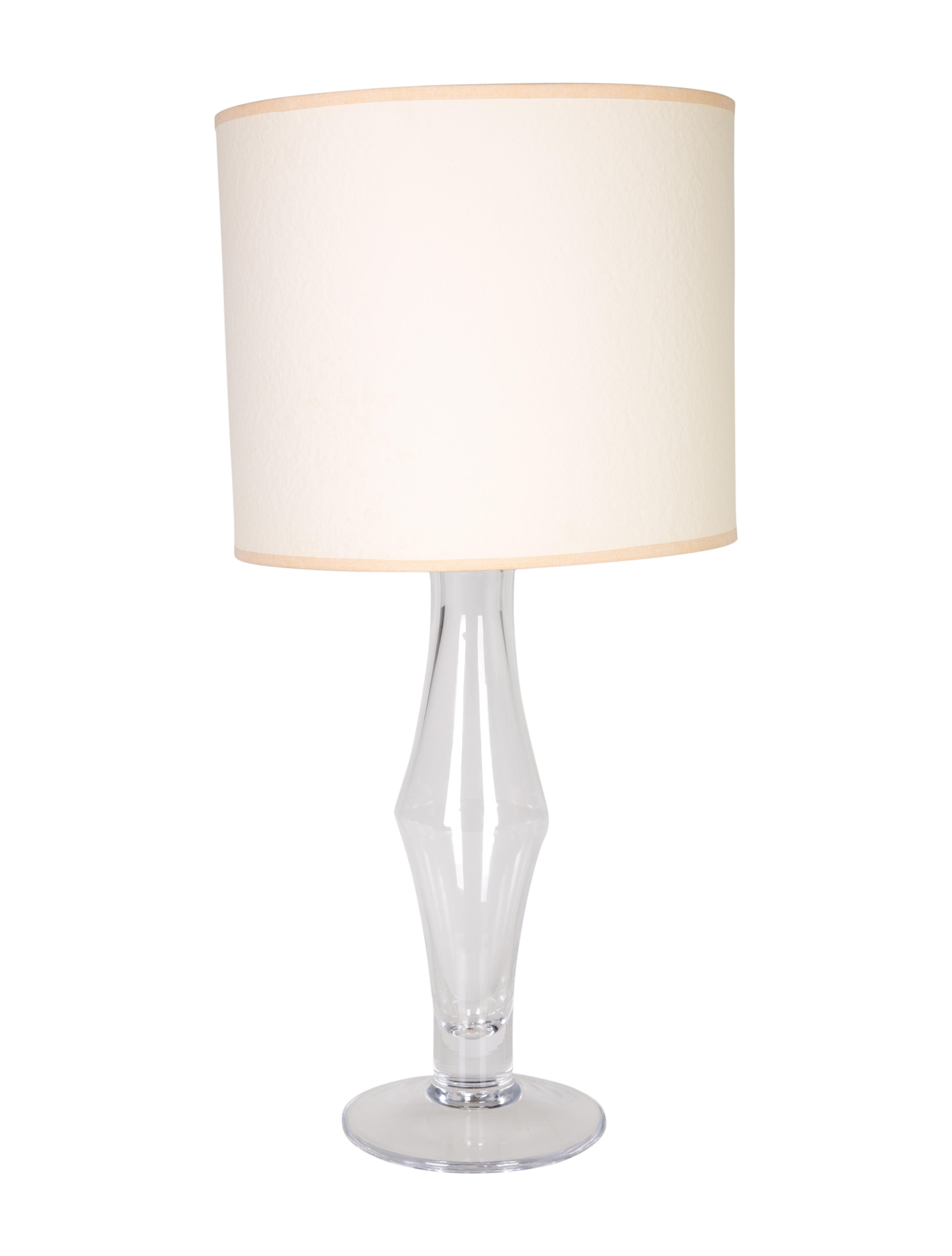 Simon Pearce Glass Table Lamps