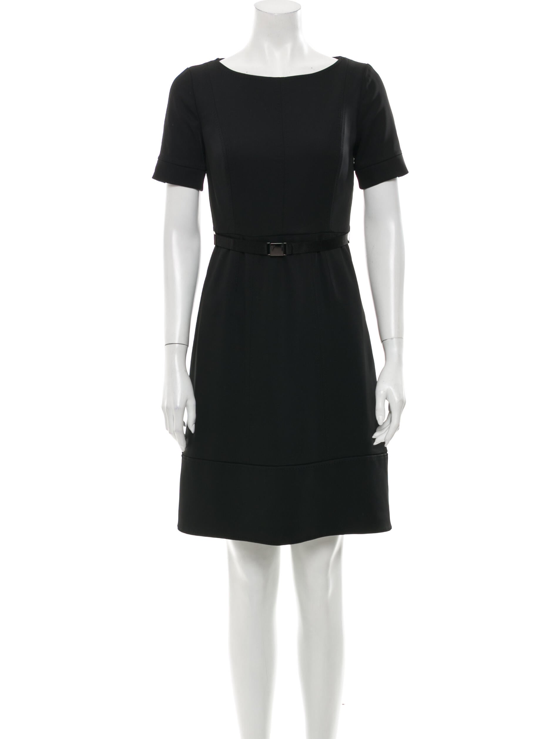 Sinclair Bateau Neckline Mini Dress