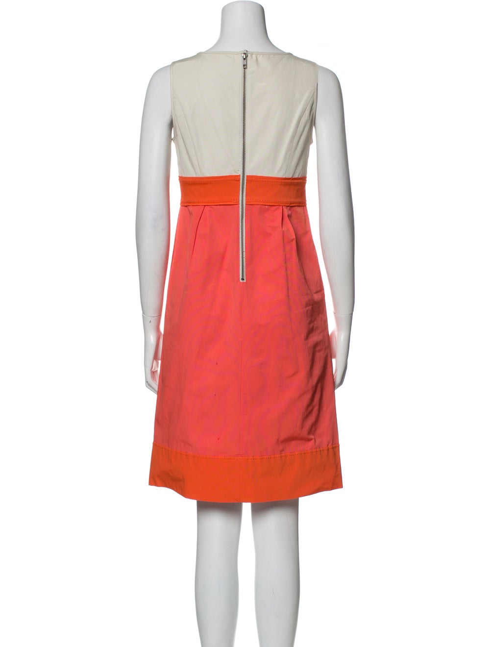 Sinclair Colorblock Pattern Mini Dress - image 3