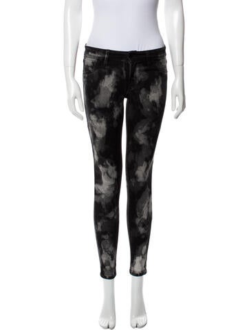 Sinclair Pants Tie-Dye Print Skinny Leg S
