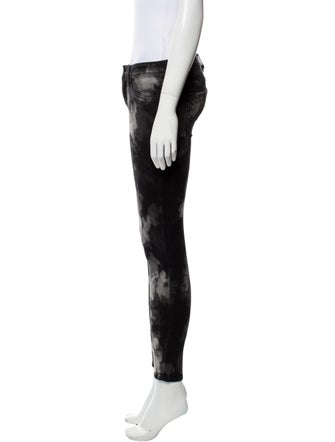 Sinclair Tie-Dye Print Skinny Leg Pants