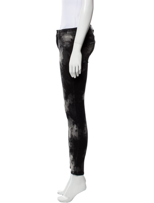 Sinclair Tie-Dye Print Skinny Leg Pants