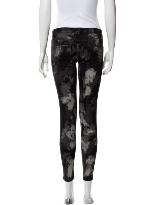 Sinclair Tie-Dye Print Skinny Leg Pants