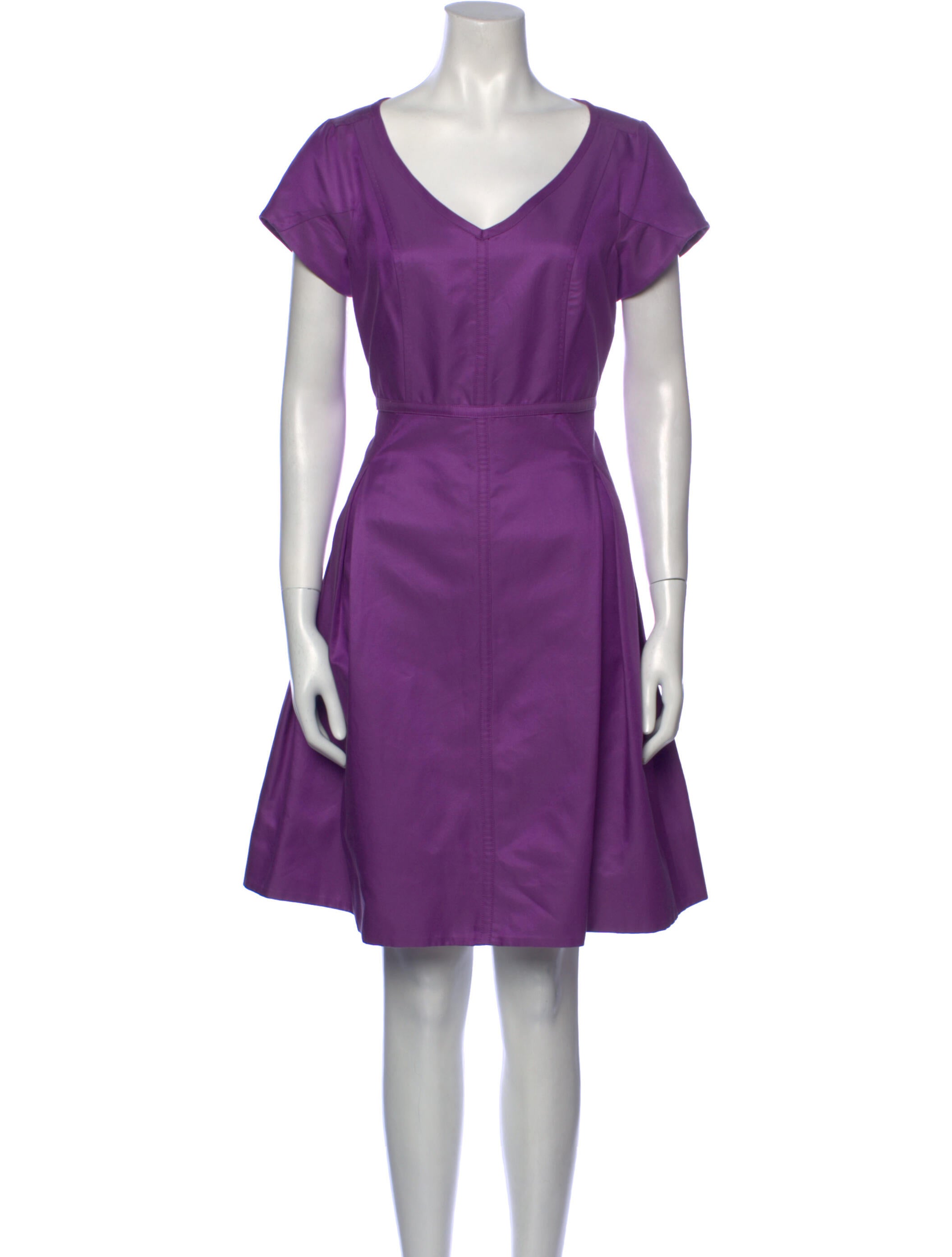 Sinclair V-Neck Knee-Length Dress