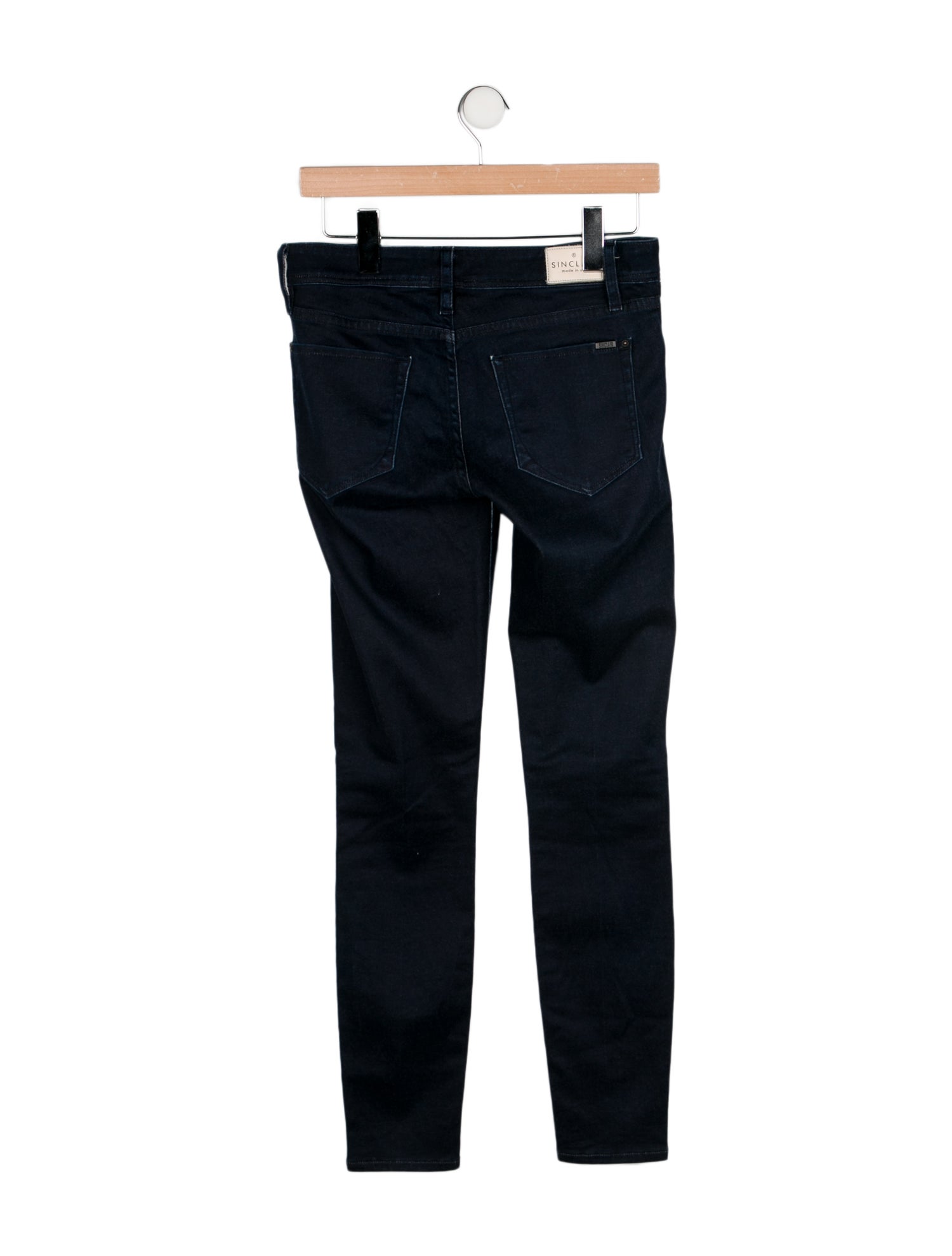 Sinclair Mid-Rise Skinny Leg Jeans