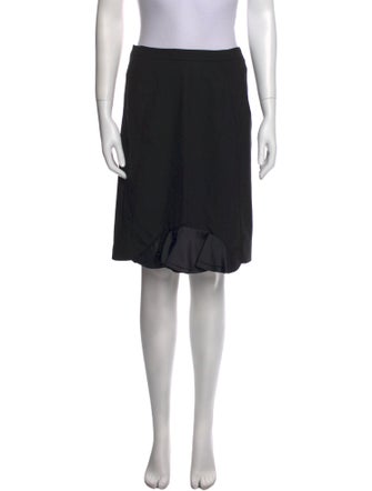 Sinclair Wool Knee-Length Skirt