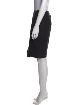 Sinclair Wool Knee-Length Skirt