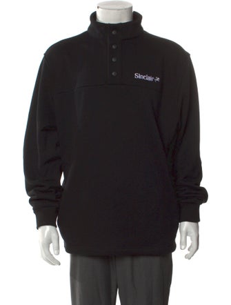 Sinclair Graphic Print Turtleneck Sweatshirt