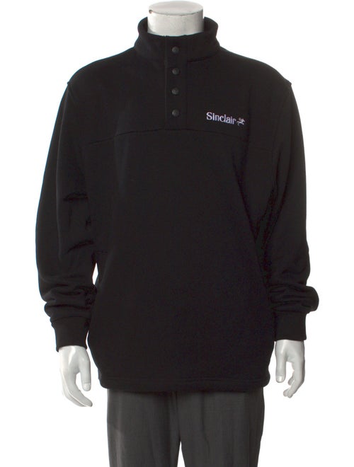 Sinclair Graphic Print Turtleneck Sweatshirt