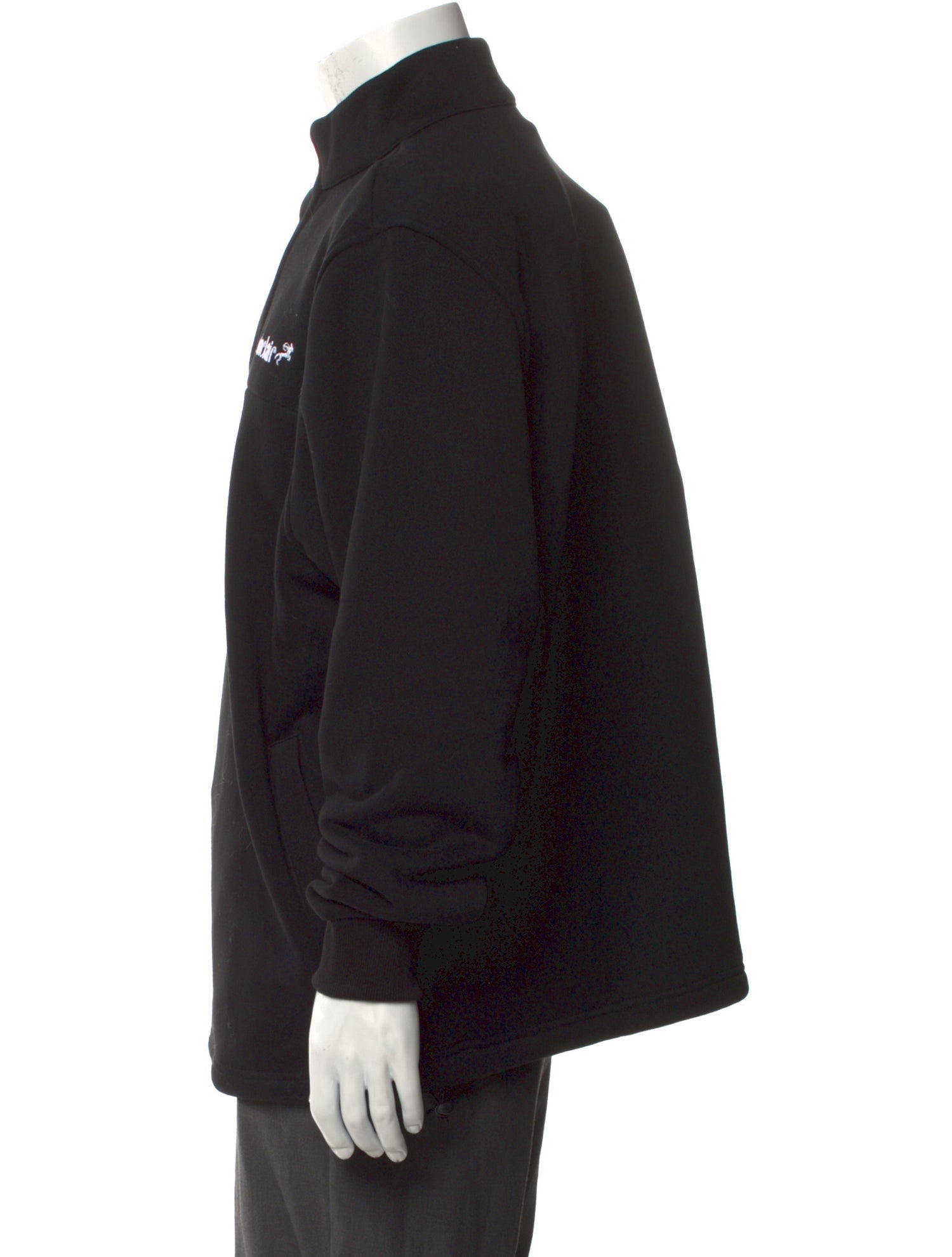 Sinclair Graphic Print Turtleneck Sweatshirt