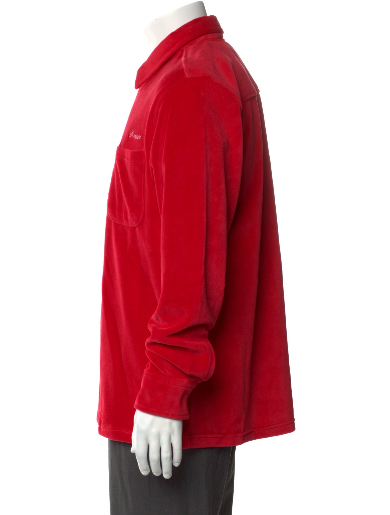 Sinclair Graphic Print Collar Sweatshirt