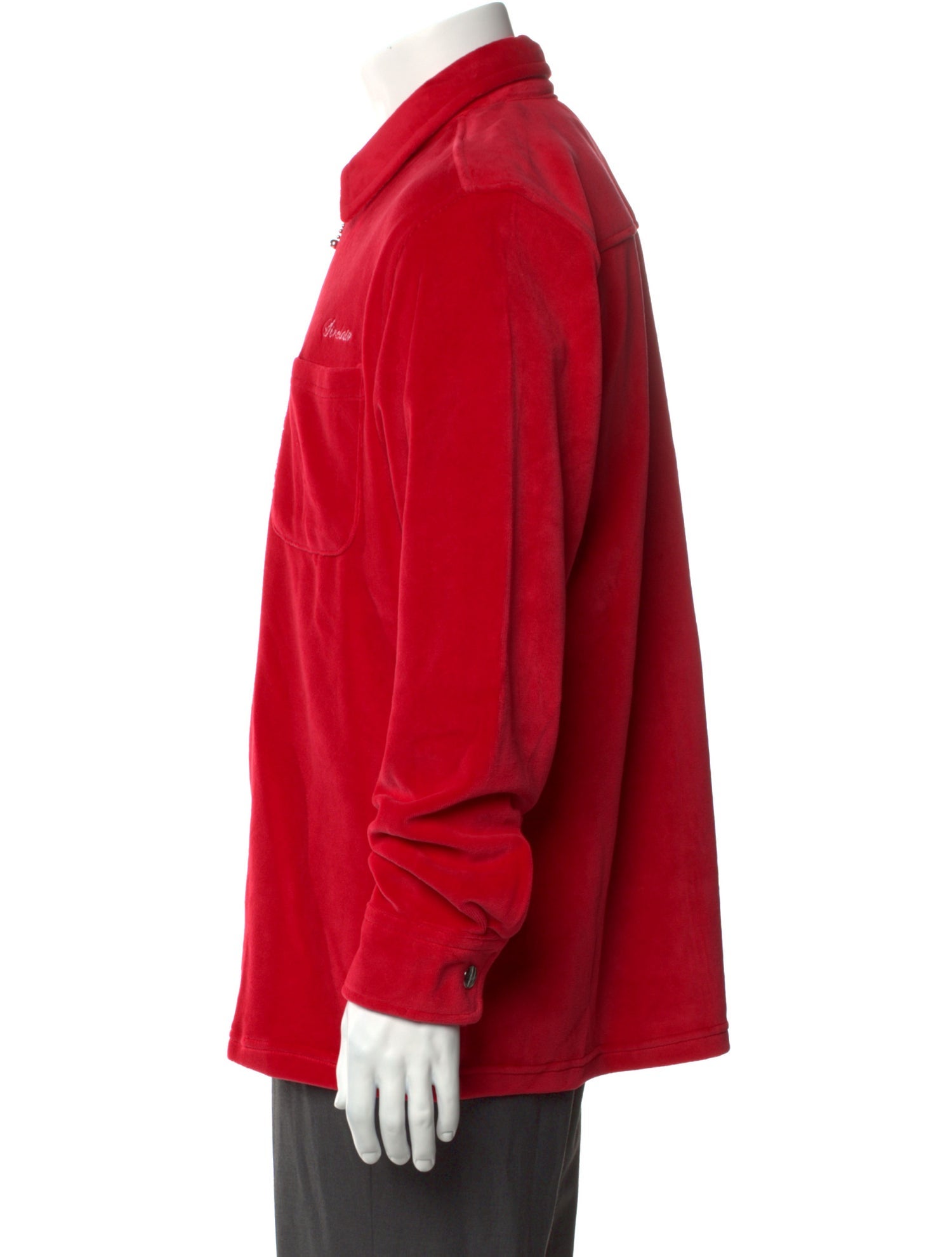 Sinclair Graphic Print Collar Sweatshirt