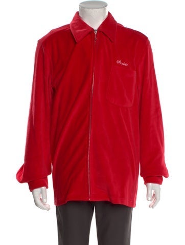 Sinclair Sweaters Graphic Print Mock Neck Polo Sweater XL