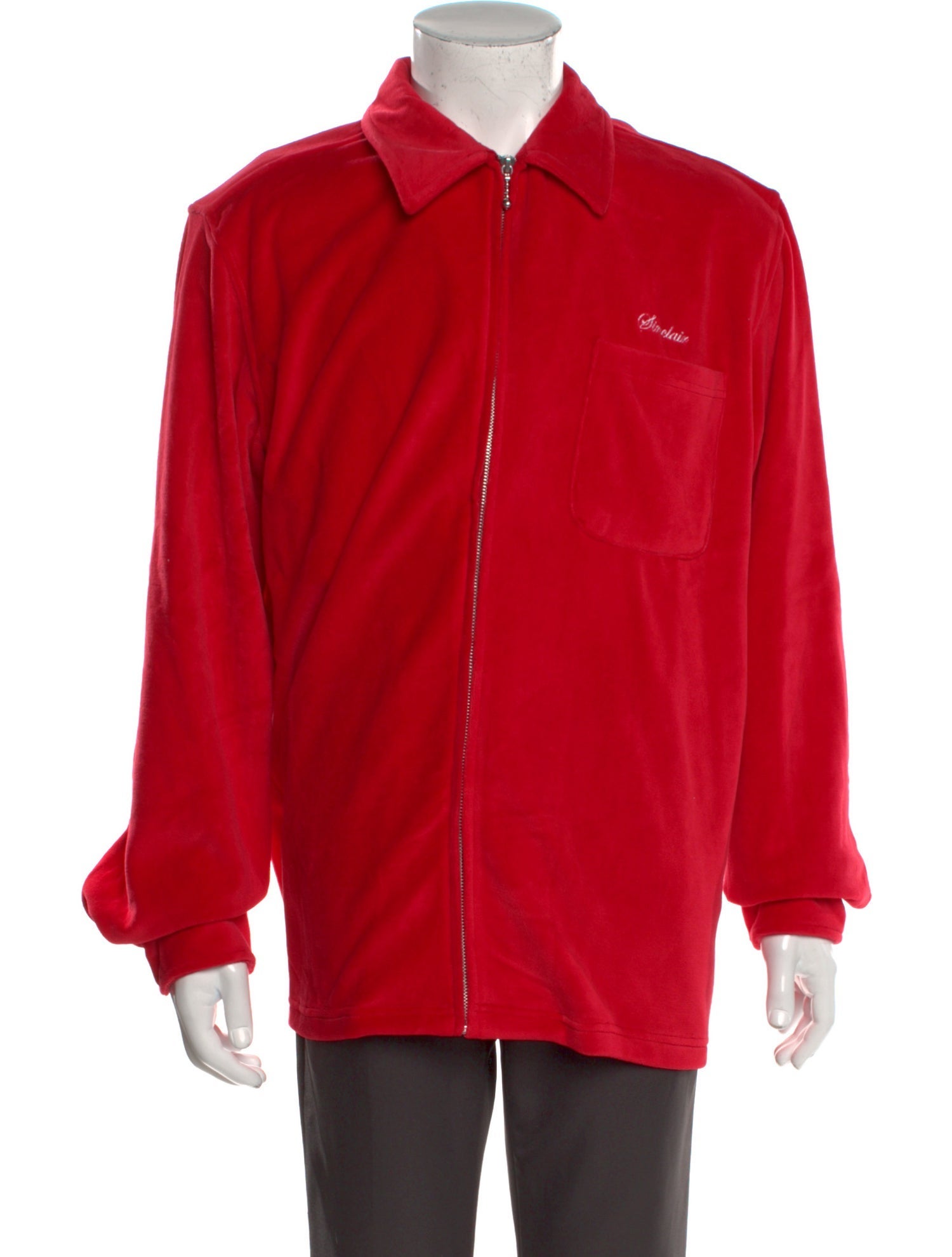 Sinclair Mock Neck Long Sleeve Polo Sweater w/ Tags