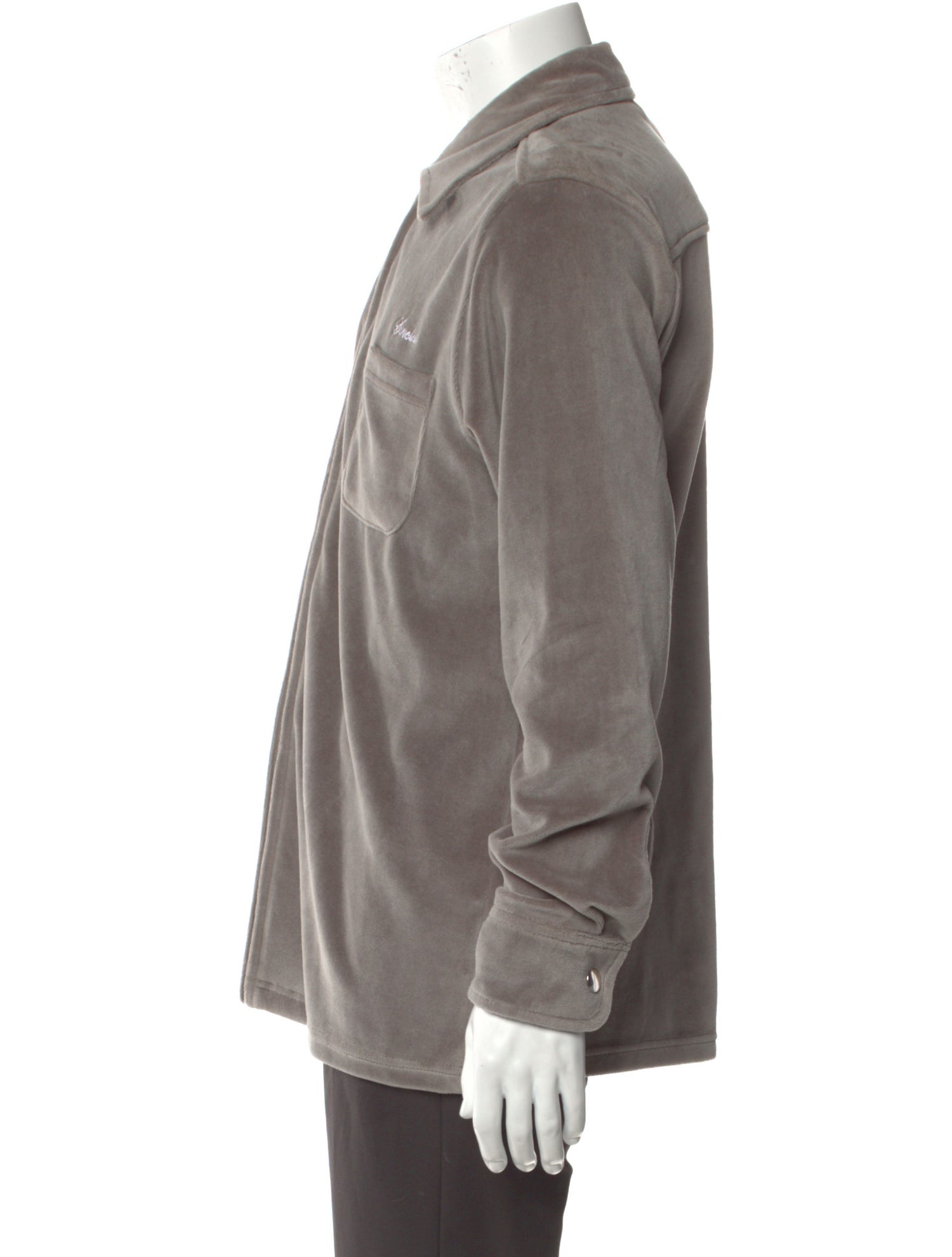 Sinclair Graphic Print Mock Neck Polo Sweater w/ Tags