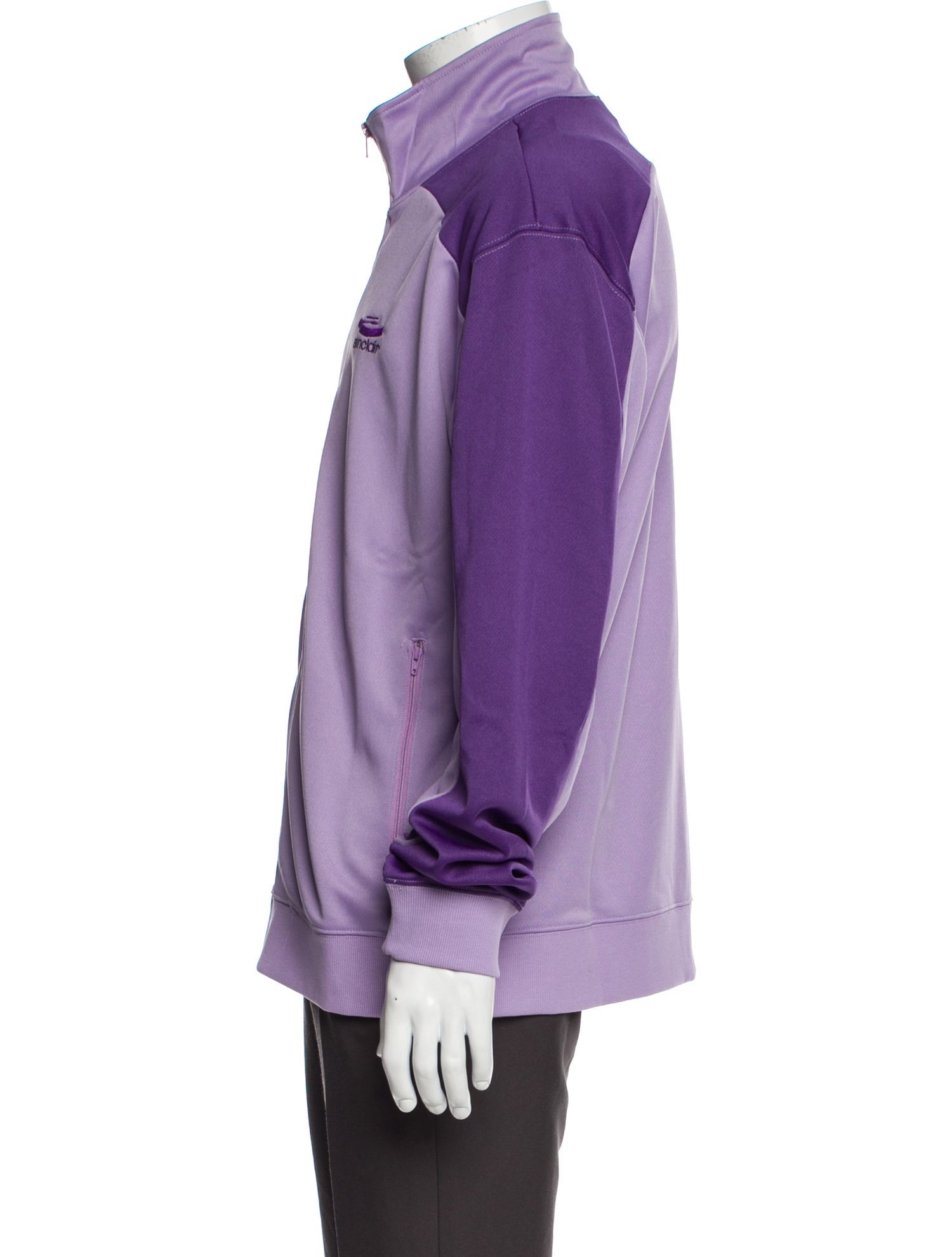 Sinclair Colorblock Pattern Windbreaker