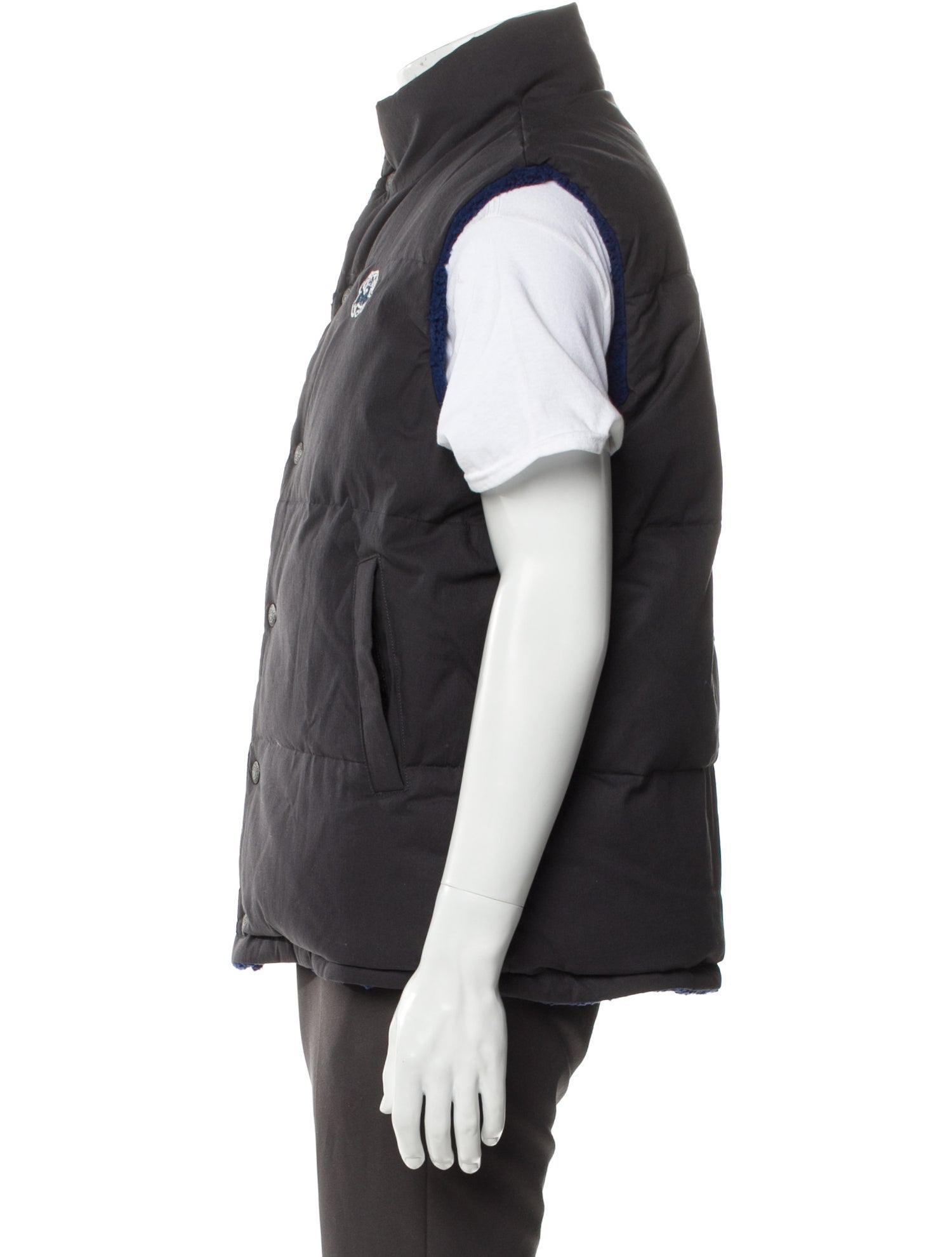 Sinclair Graphic Print Vest w/ Tags