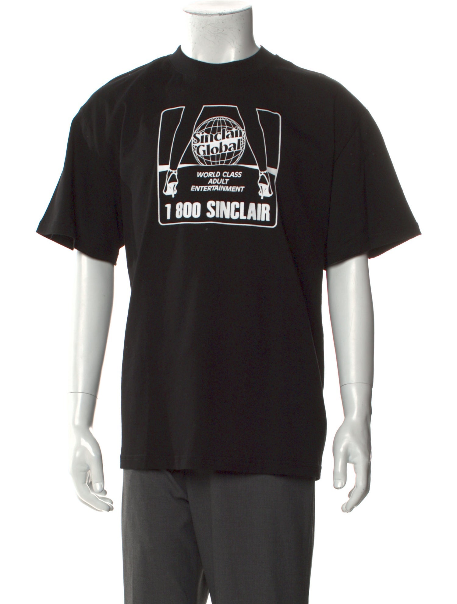 Sinclair Graphic Print Crew Neck T-Shirt