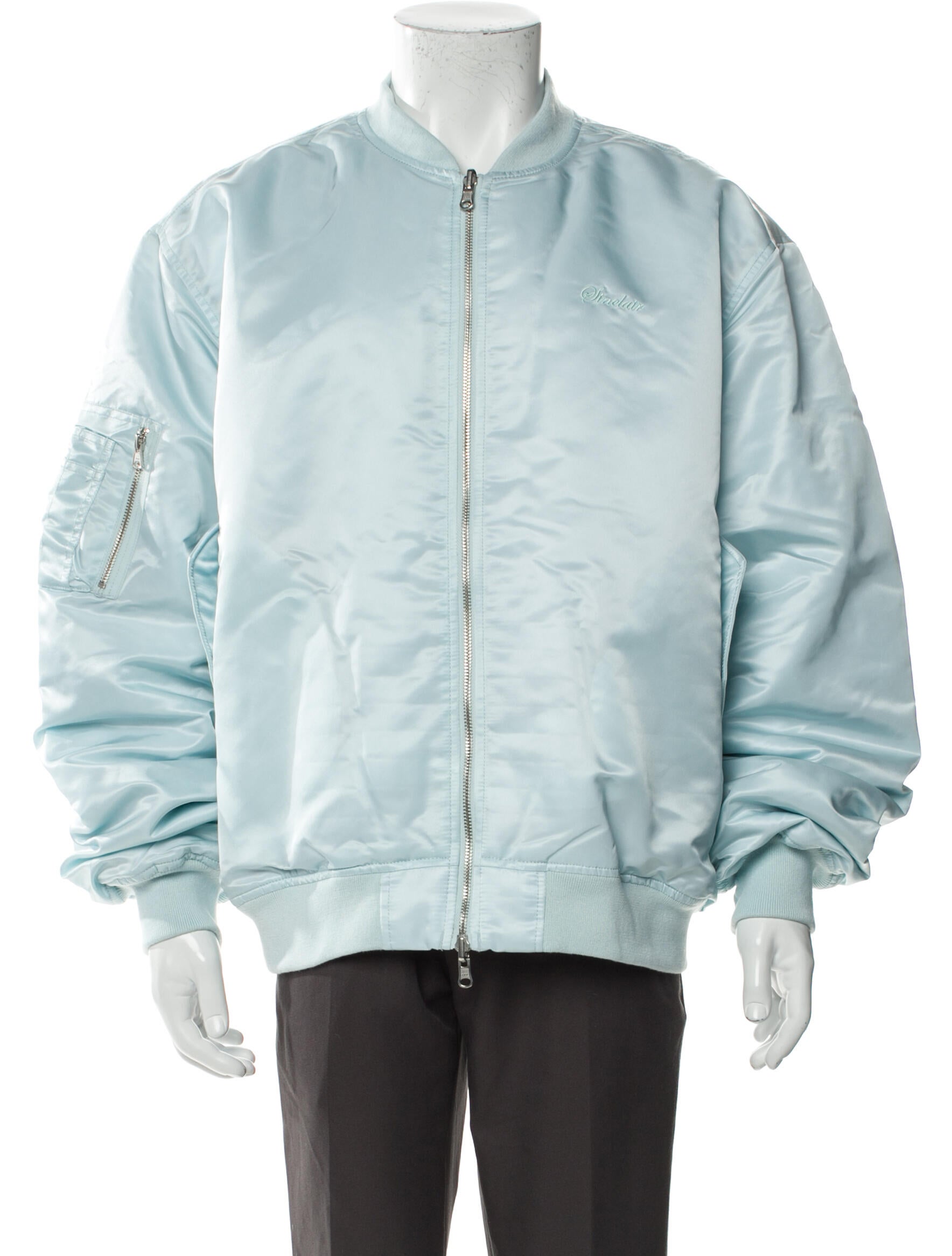 Sinclair Graphic Print Bomber Jacket