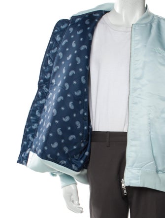Sinclair Graphic Print Bomber Jacket