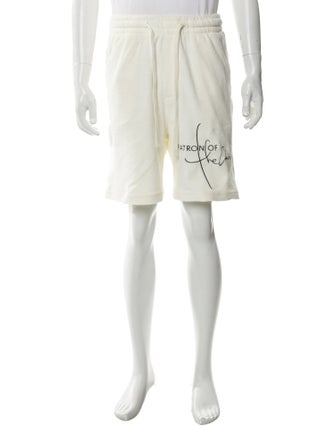 Sinclair Graphic Print Jogger Shorts