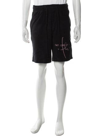 Sinclair Graphic Print Jogger Shorts