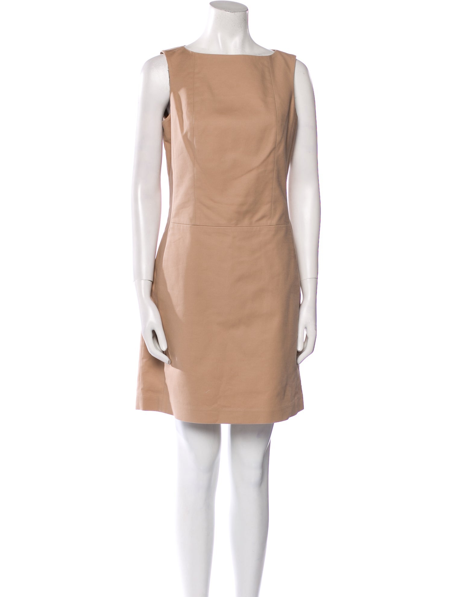 Sinclair Bateau Neckline Mini Dress