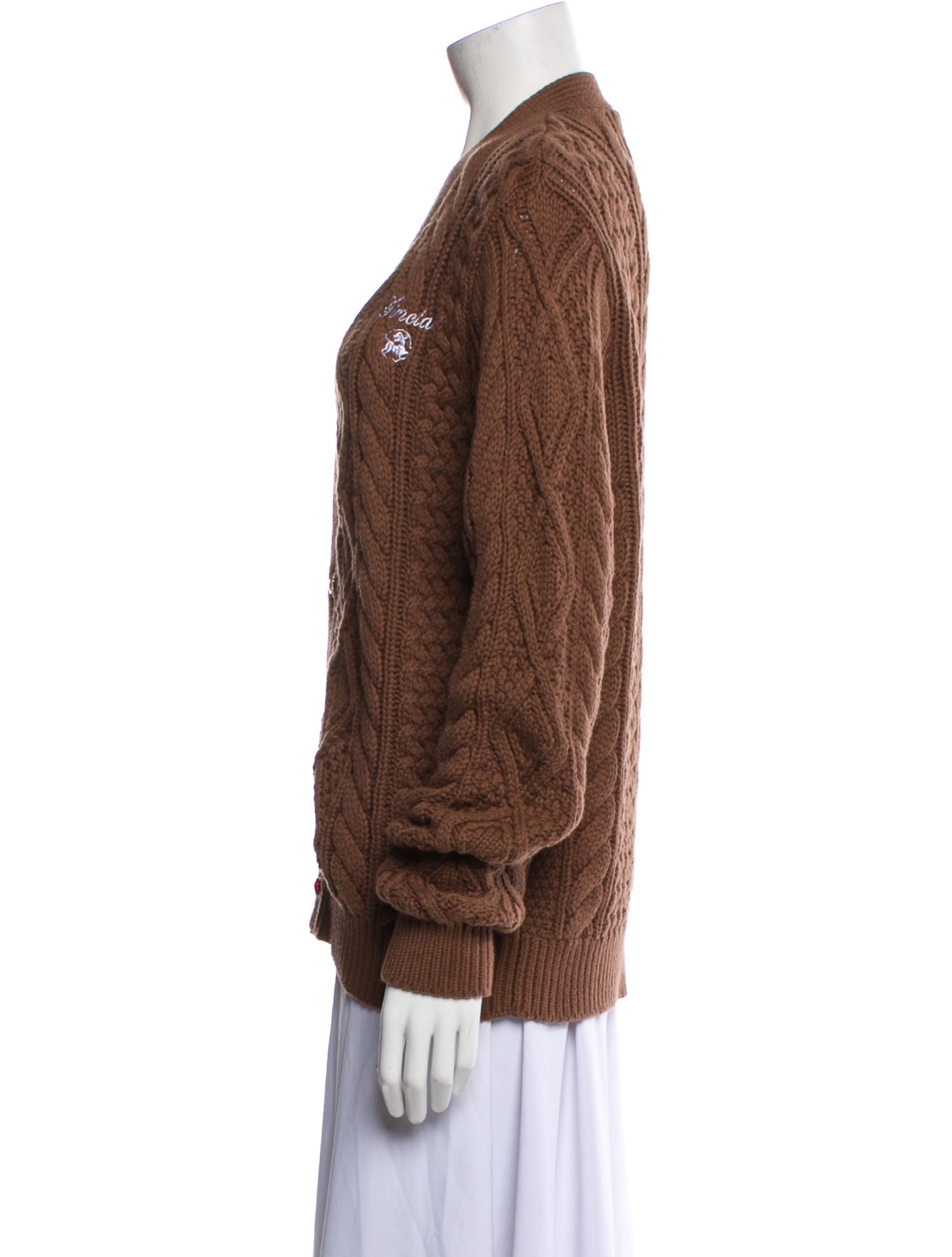 Sinclair Patterned V-Neck Sweater