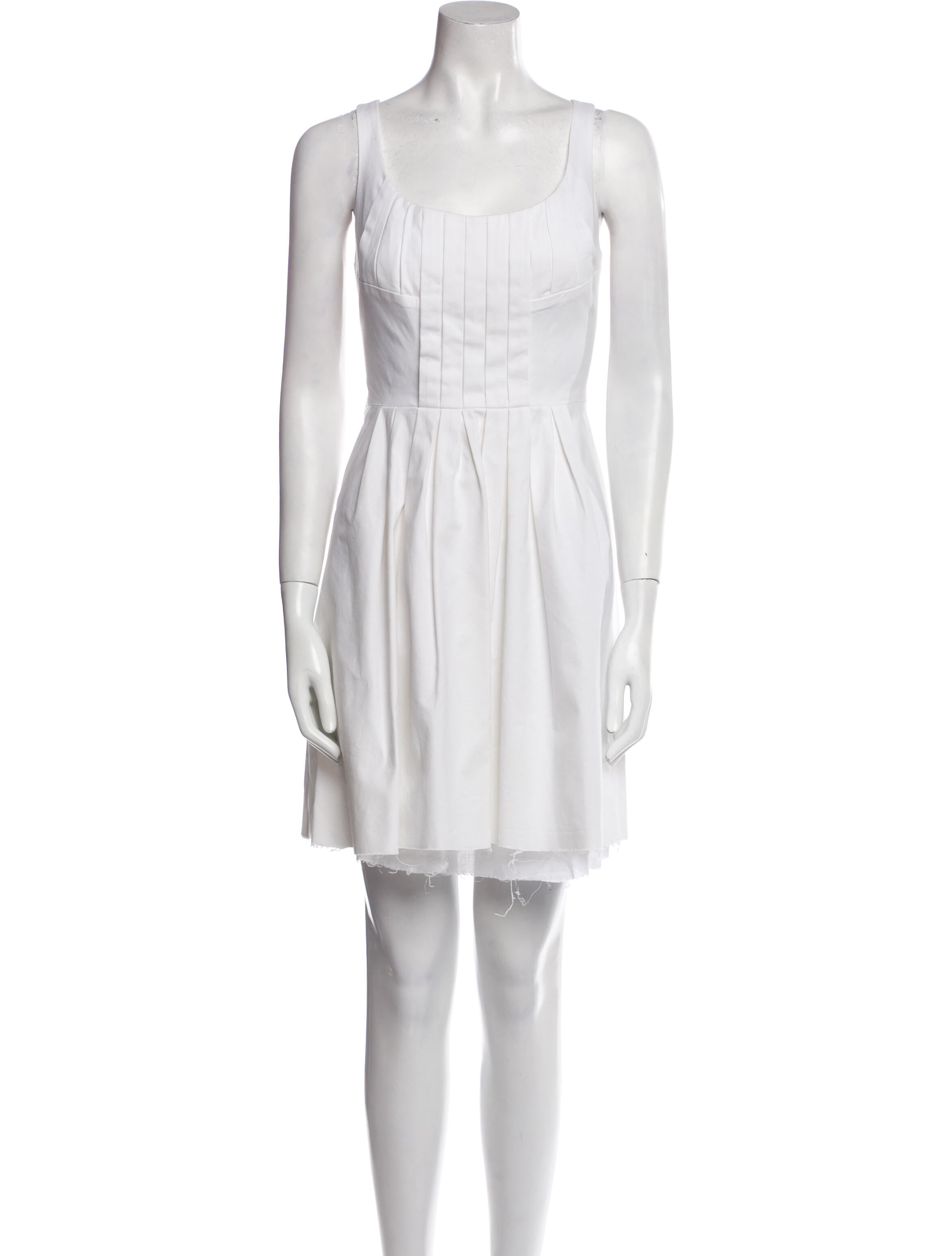 Sinclair Scoop Neck Mini Dress
