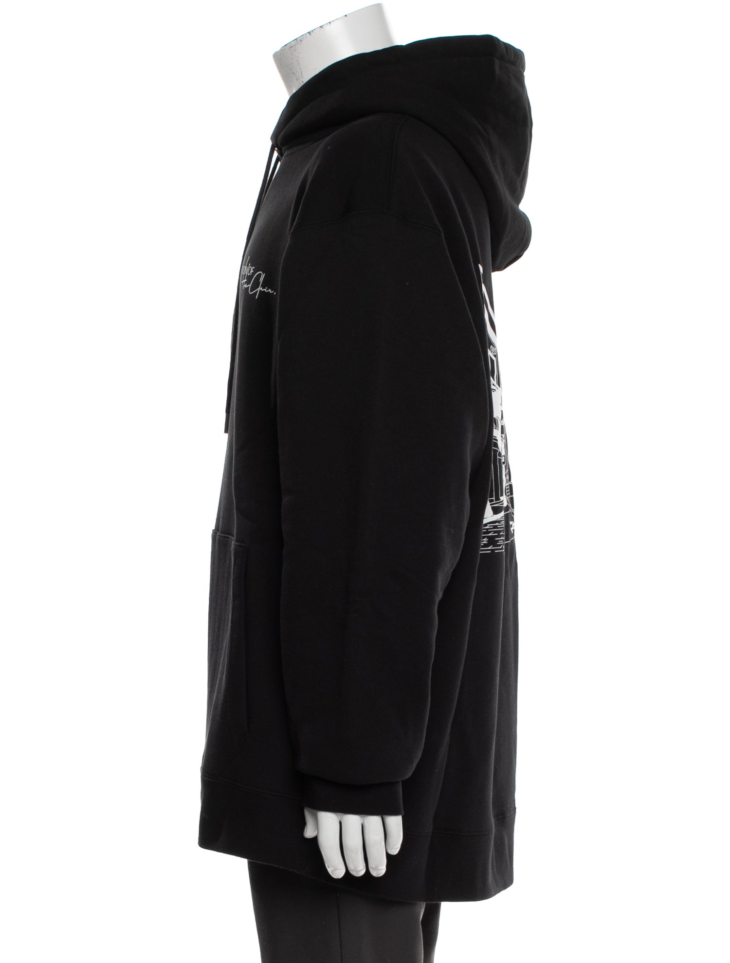 Sinclair Graphic Print Crew Neck Hoodie w/ Tags