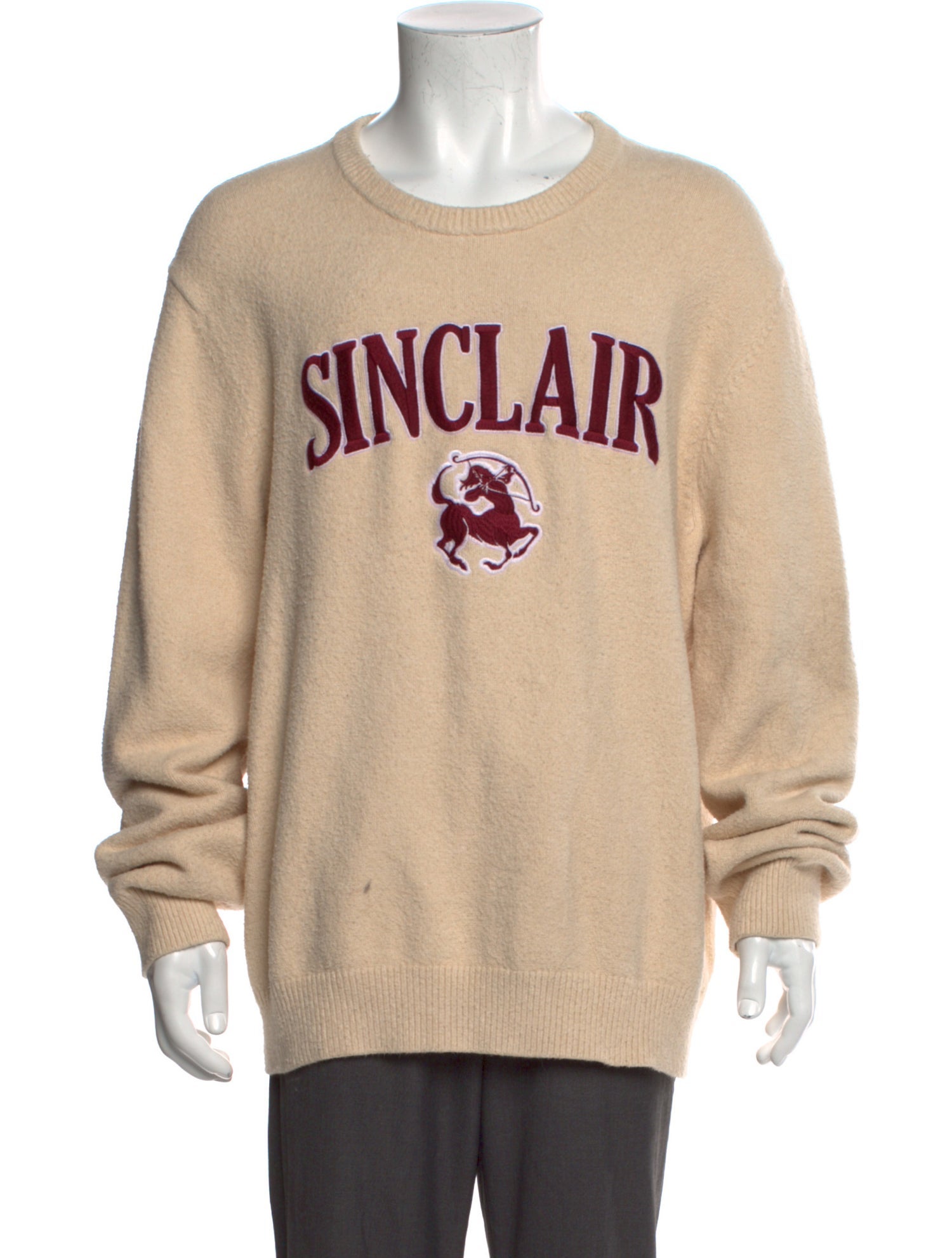 Sinclair Graphic Print Crew Neck Pullover