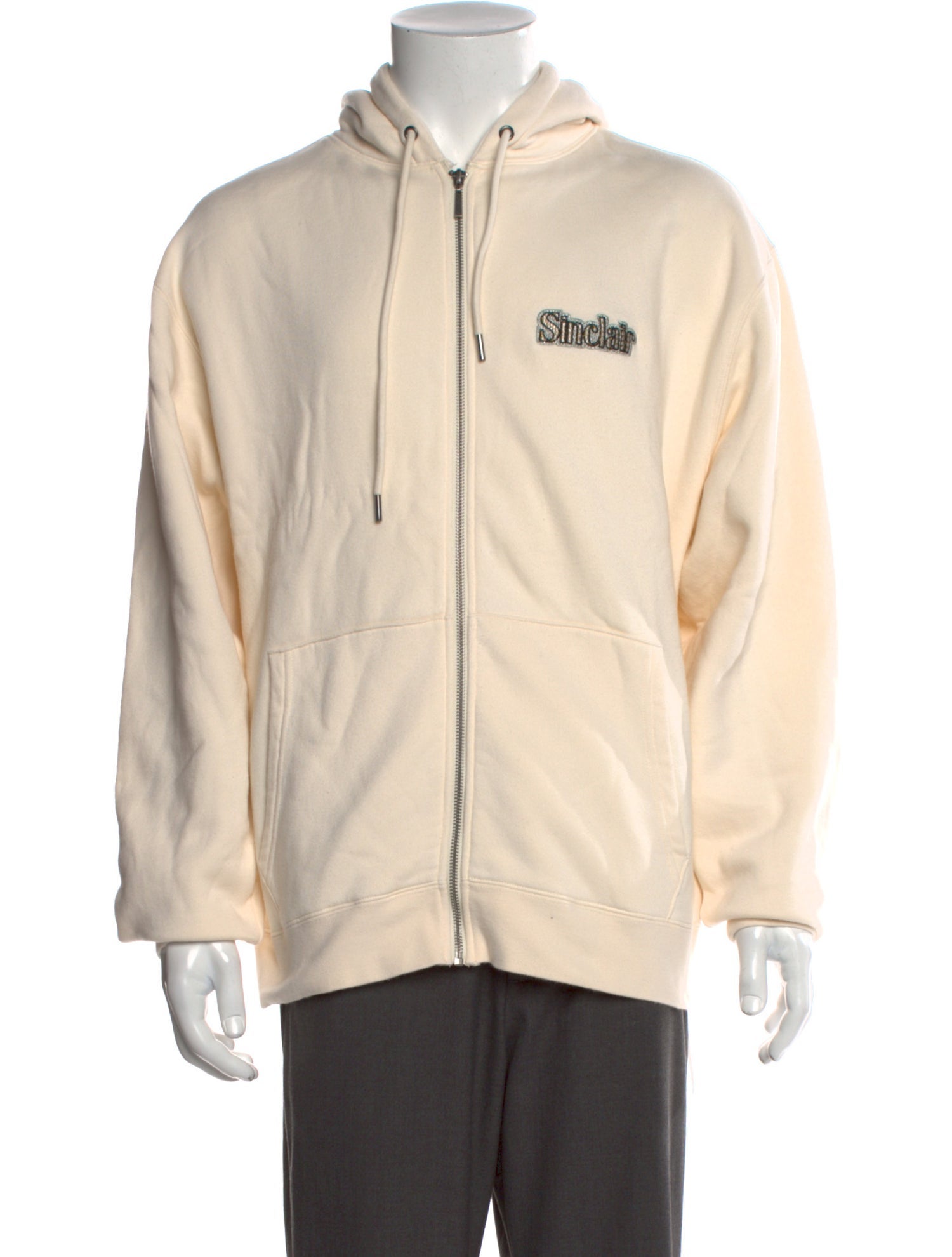 Sinclair Graphic Print Crew Neck Hoodie
