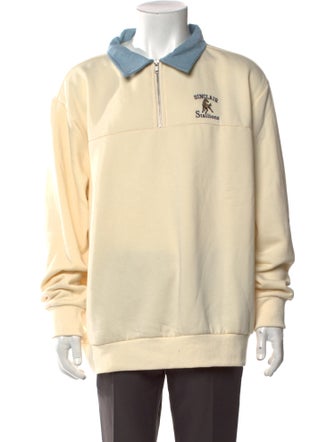 Sinclair Graphic Print Collar Hoodie