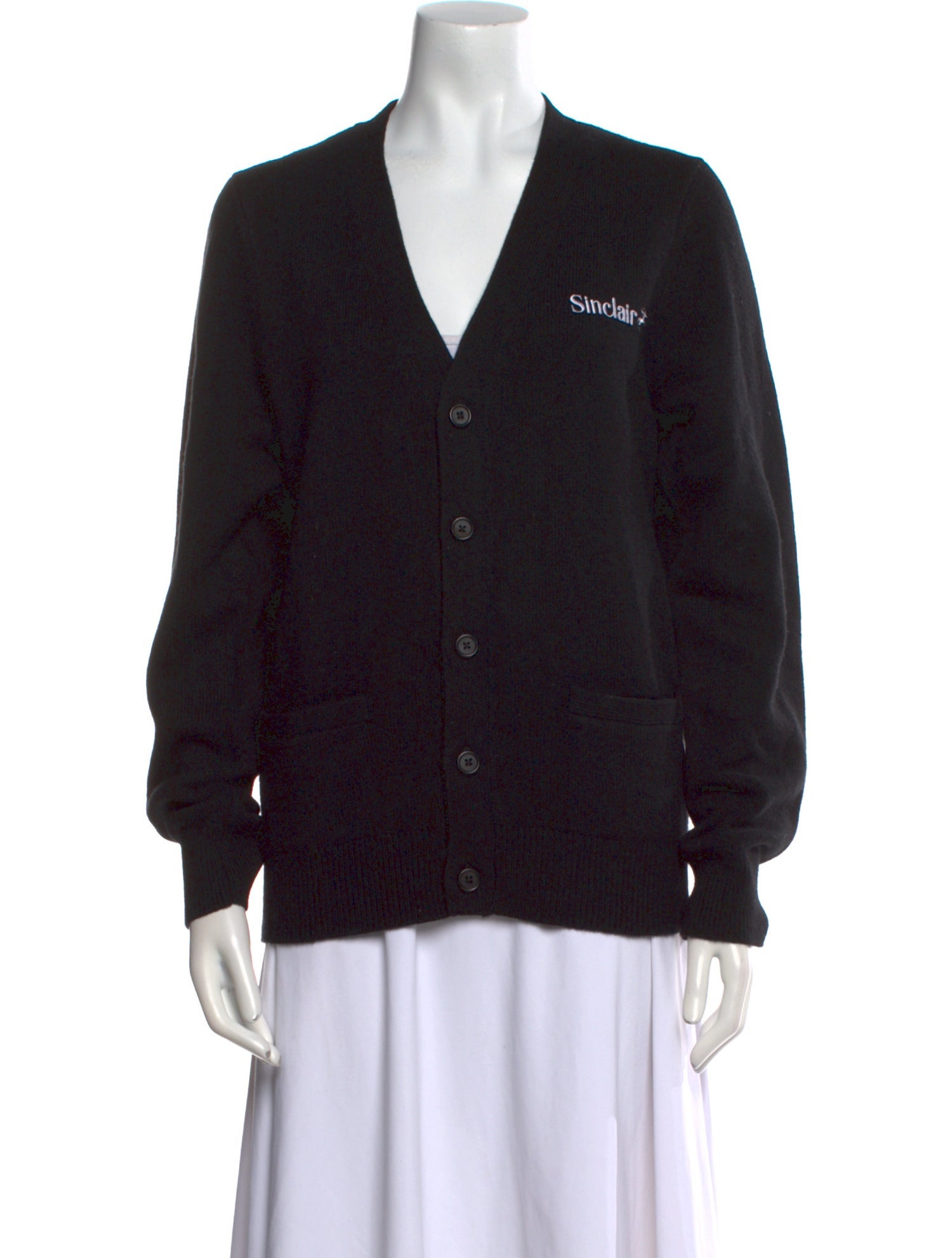 Sinclair Merino Wool V-Neck Sweater