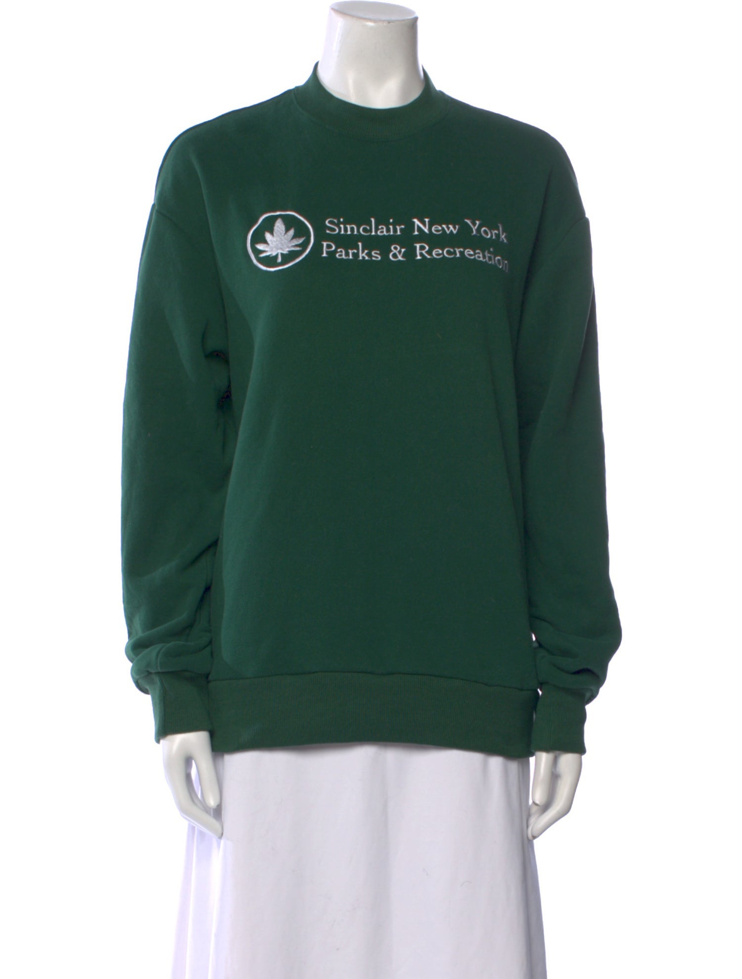 Sinclair Graphic Print Crew Neck Sweatshirt