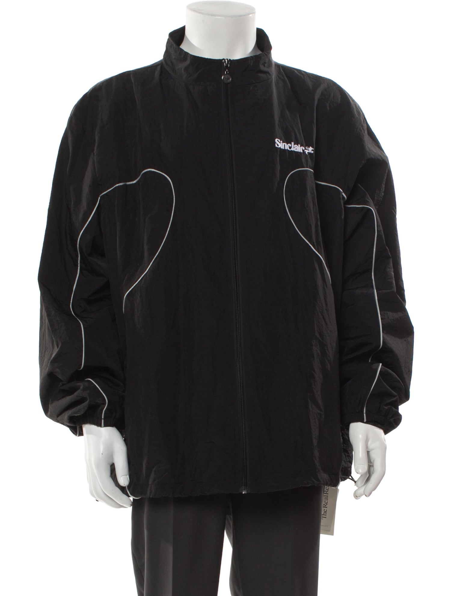 Sinclair Graphic Print Windbreaker