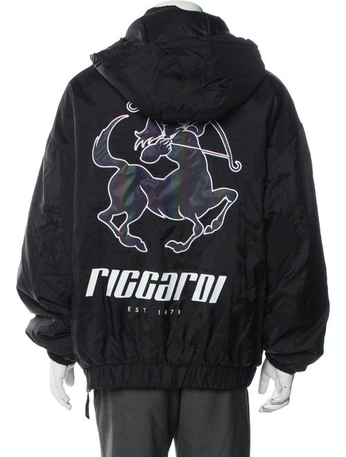 Sinclair Graphic Print Windbreaker