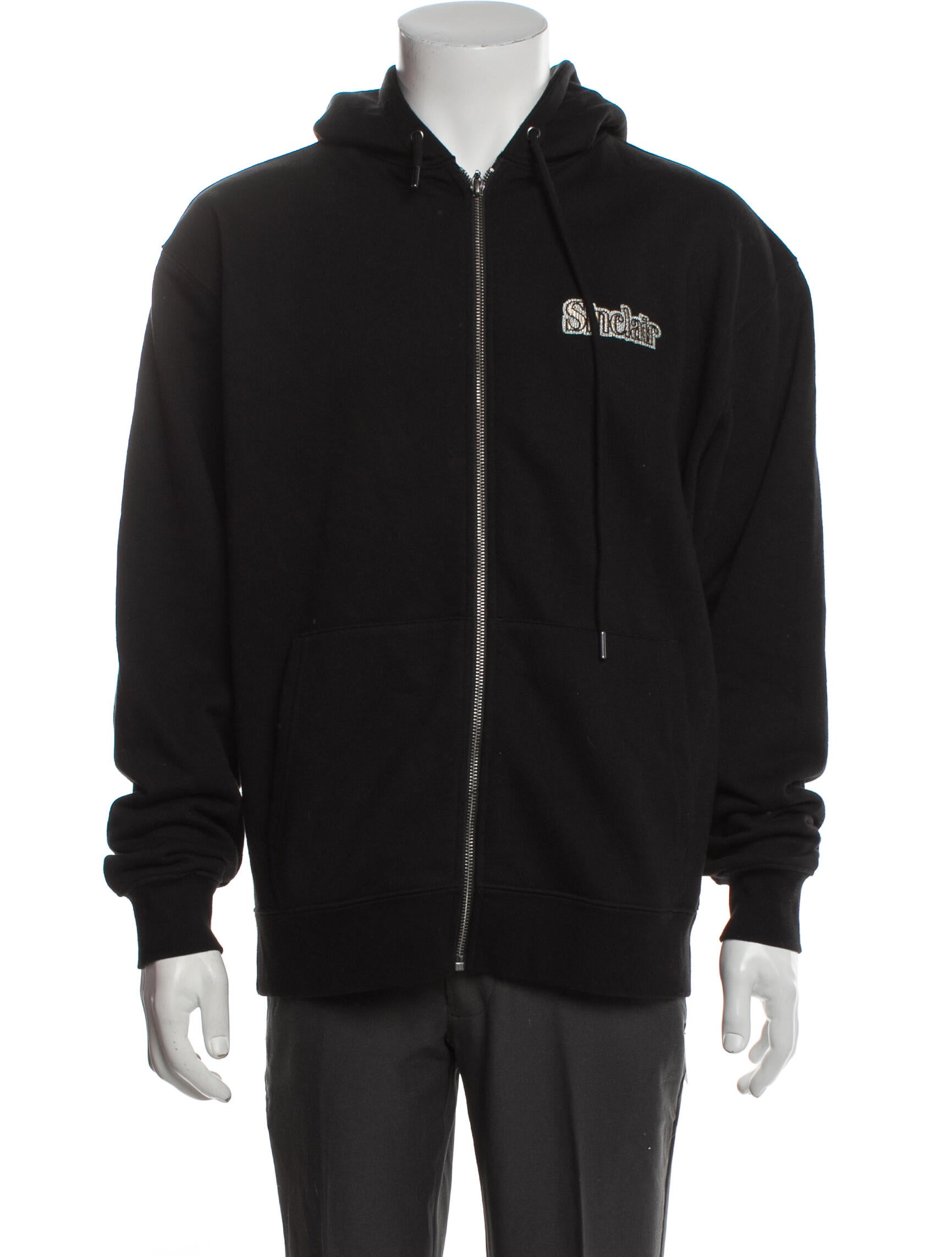 Sinclair Graphic Print Crew Neck Hoodie