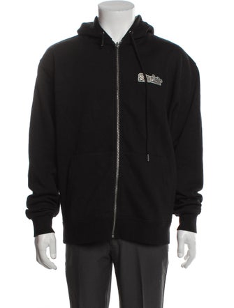 Sinclair Graphic Print Crew Neck Hoodie