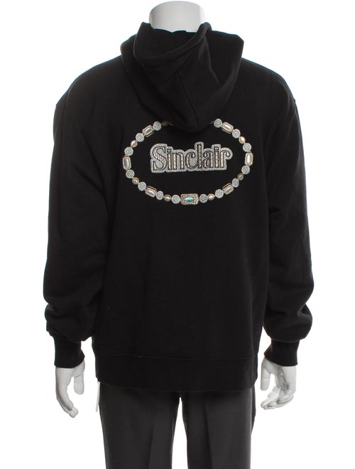 Sinclair Graphic Print Crew Neck Hoodie