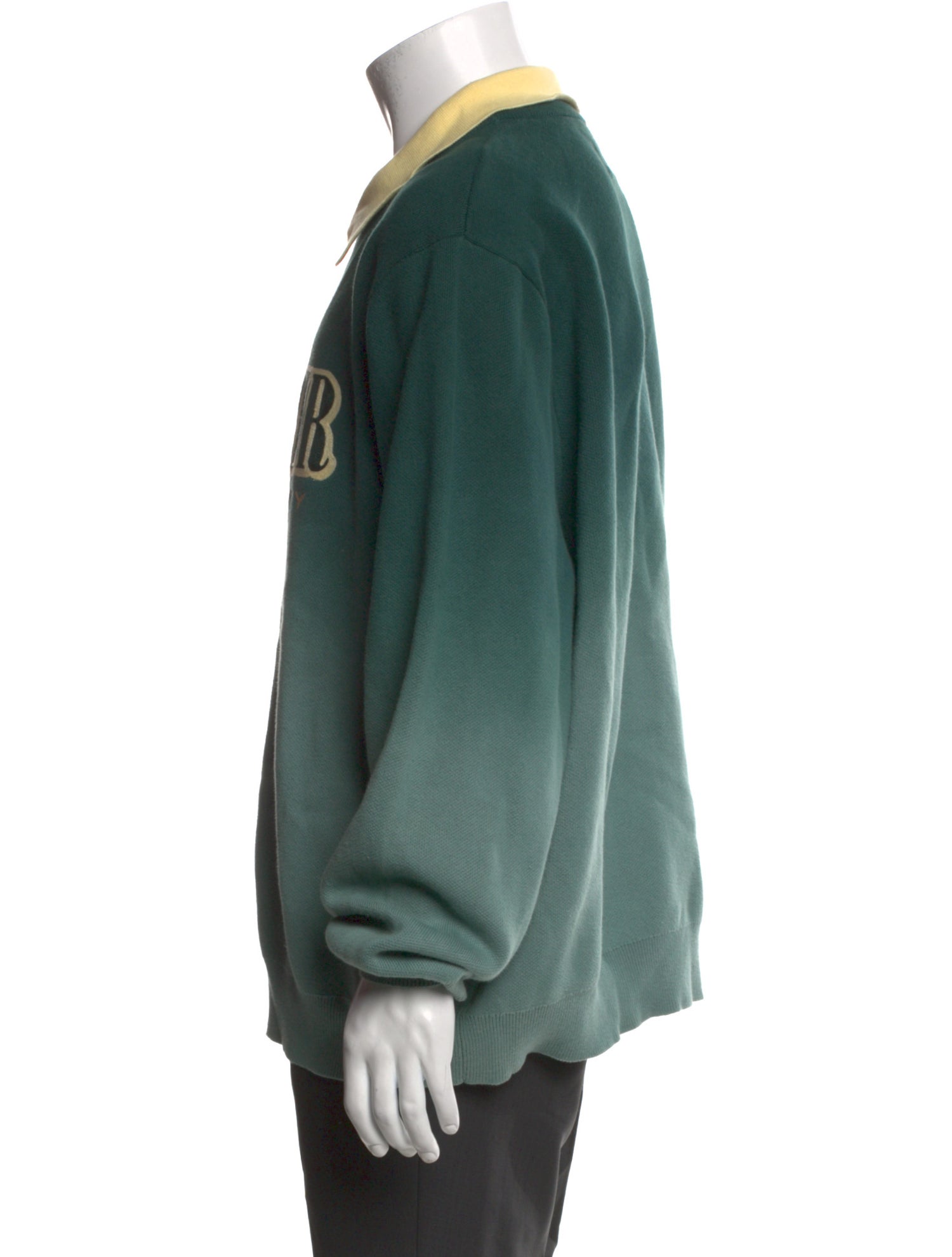 Sinclair Graphic Print V-Neck Sweatshirt